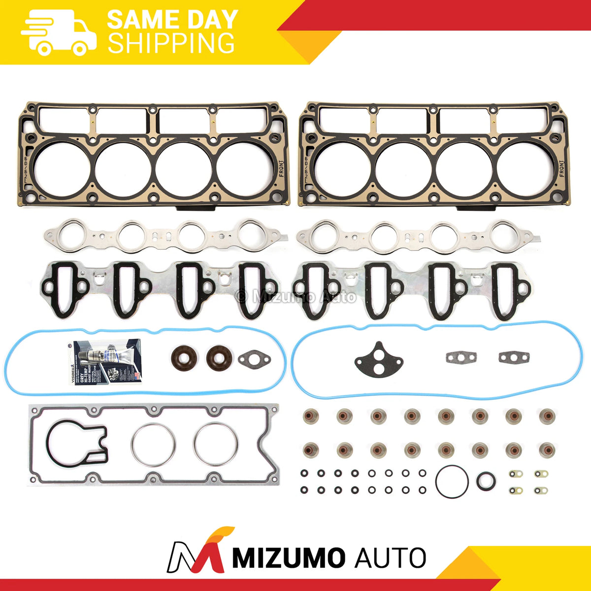 7 Layers Head Gasket Set for GMC Chevrolet Cadillac Hummer (2001–2003) MA-9761305221, HS26192PT