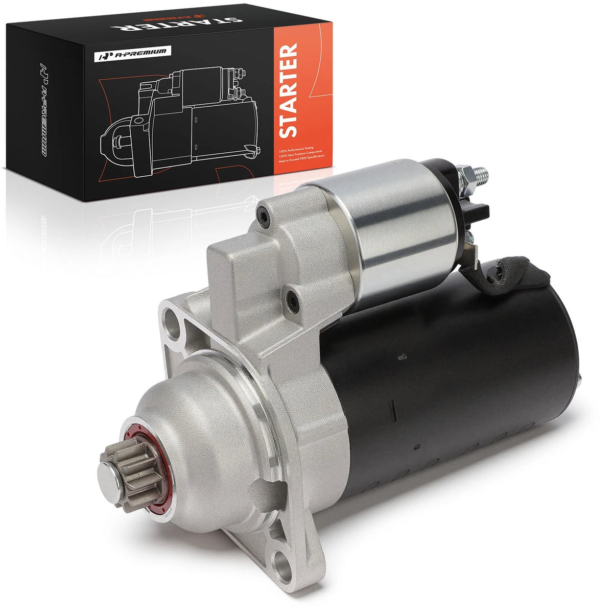 Starter for VW Beetle, Jetta, Golf, Passat L4 1.9L Diesel (1998–2006) 111900, LRS977, 0001125012, 0001125013, 0001125042, 17755N