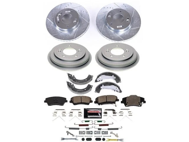Brake Pad Rotor Shoe Drum Kit for Hyundai Elantra (2017–2020) 94152YHBQ
