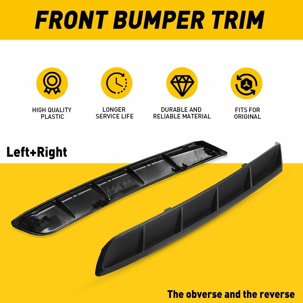 2Pcs Rear Bumper Extension Trim for Toyota Camry (2018–2021)