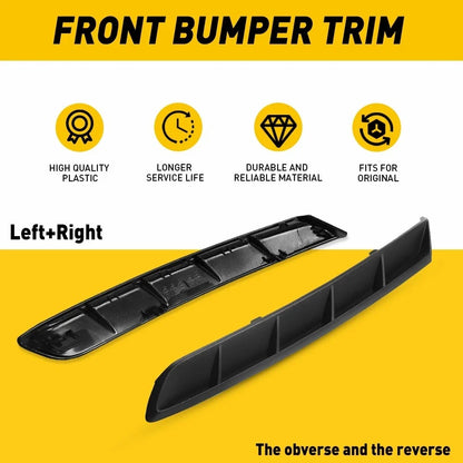2Pcs Rear Bumper Extension Trim for Toyota Camry (2018–2021)
