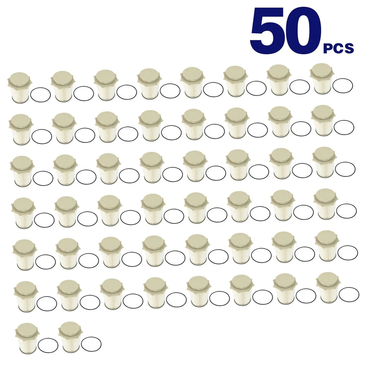 50PCS Diesel Fuel Filters for Dodge Ram 2500 3500 (2009–2016) 68157291AA