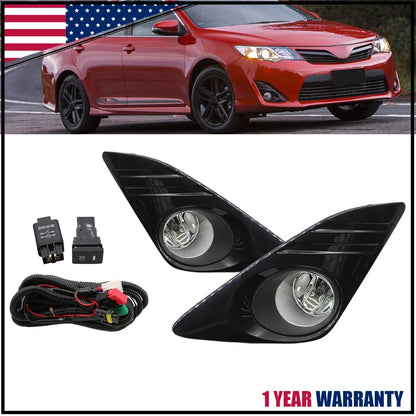 Fog Lights for Toyota Camry (2012–2014) w/Wiring & Switch