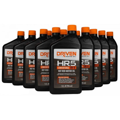 12 Quarts Driven Racing Oil 03807 HR5 Conventional 10W40 Motor Oil