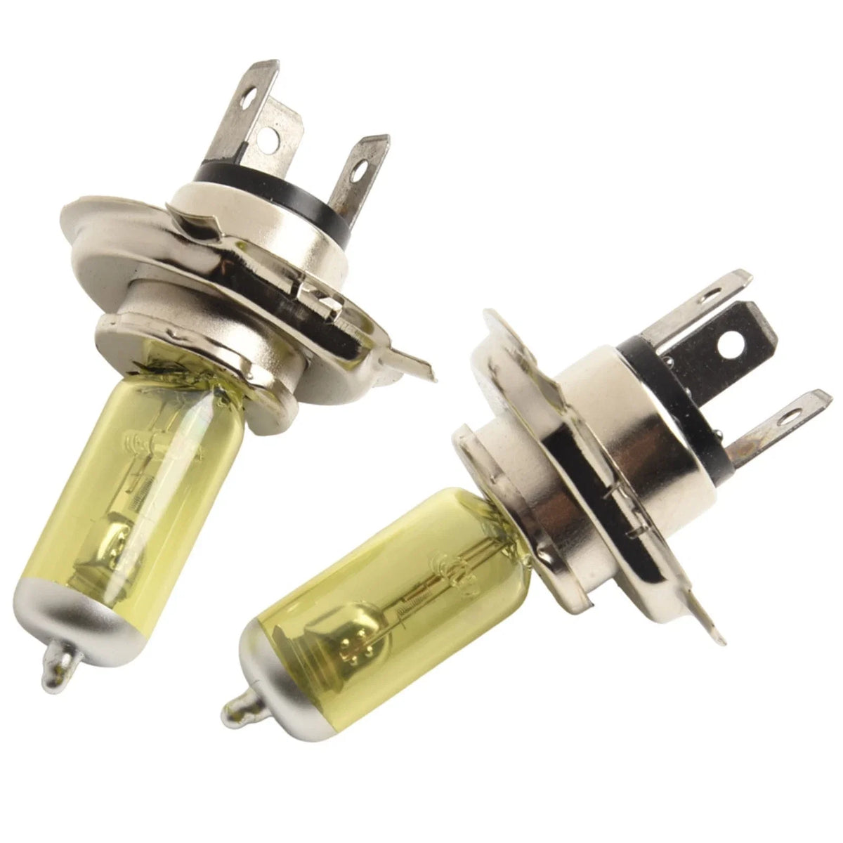 2X H4 55W 5000K Xenon Gas Halogen Headlight Bulbs for Cars (12V)