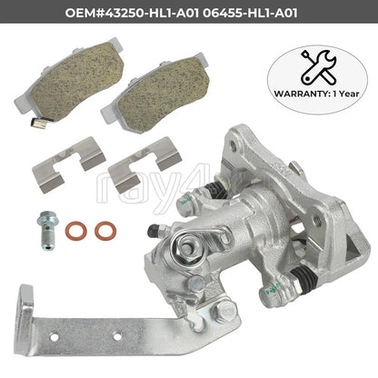 Rear Right Brake Caliper with Ceramic Brake Pads for Honda Big Red 700 (2009–2013)