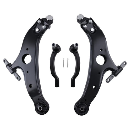 Front Lower Control Arms Ball Joint Tie Rod for Toyota Sienna (2004–2010)