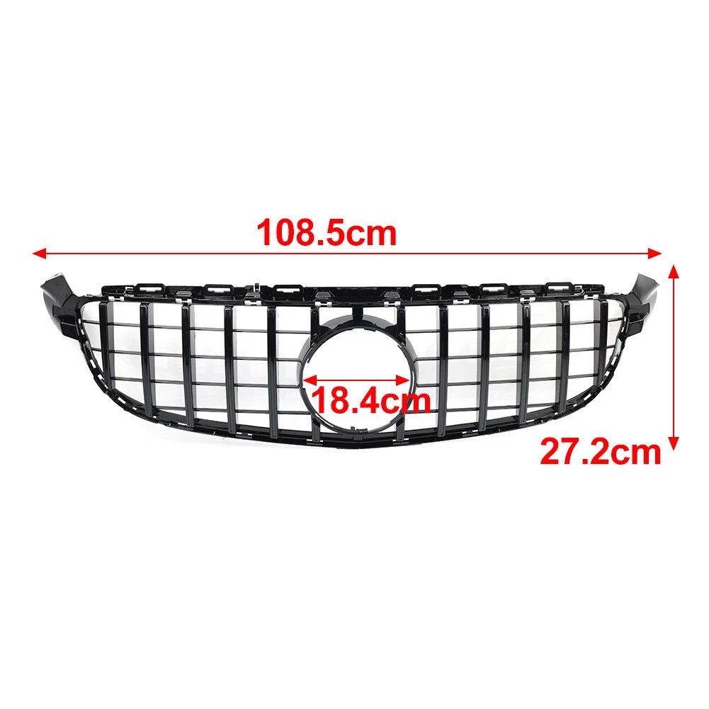 GTR Style Front Bumper Grille for Benz W205 C63 C63S (2015–2018)