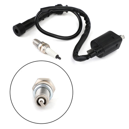 Ignition Coil Spark Plug for Yamaha Raptor 660R YFM660R Grizzly 660 (2001–2006)
