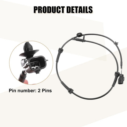 ABS Wheel Speed Sensor for Nissan Altima (2014–2018) 47900-3TA1A