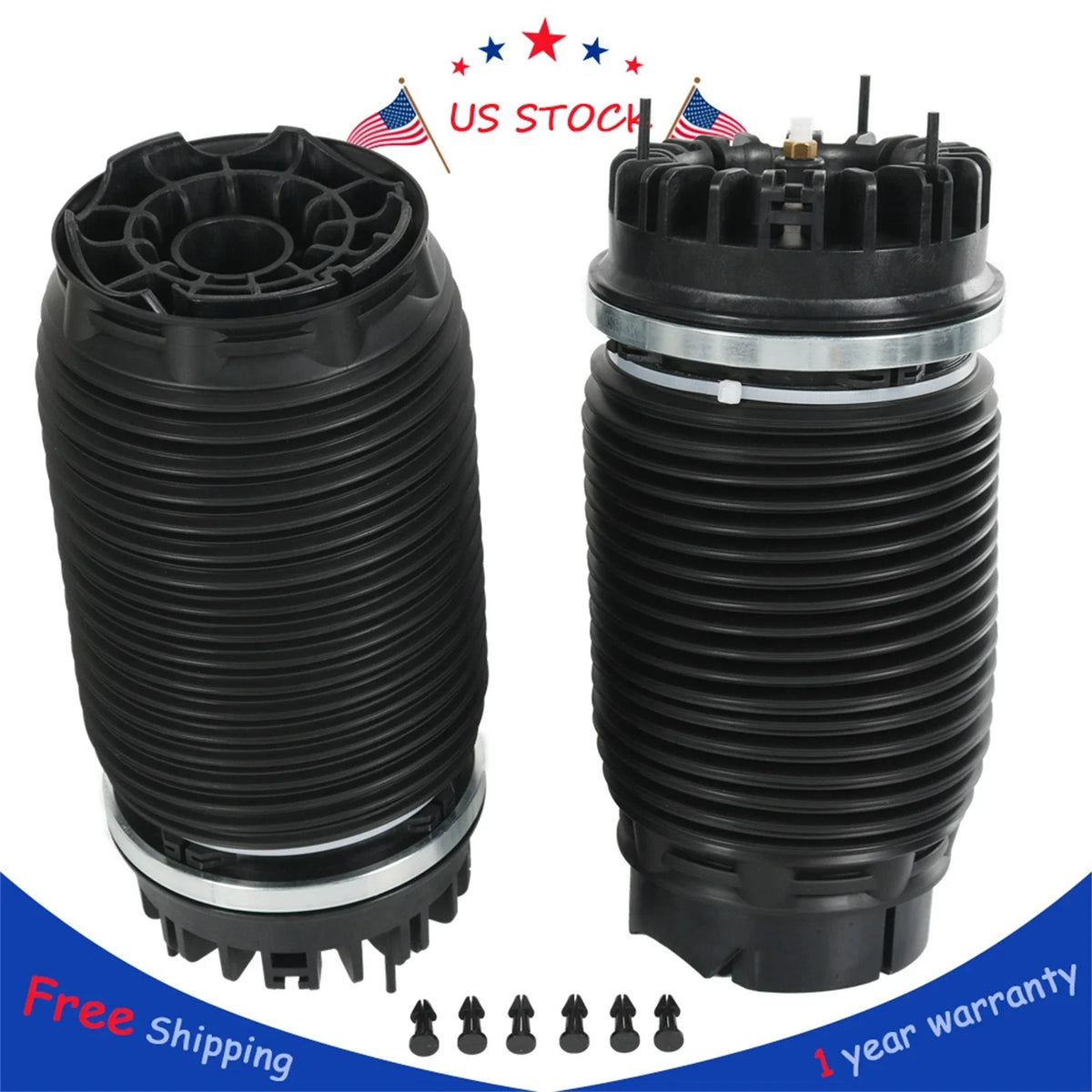 Set of 2 Air Suspension Spring Bags for Dodge Ram 1500 (2019–2024)
