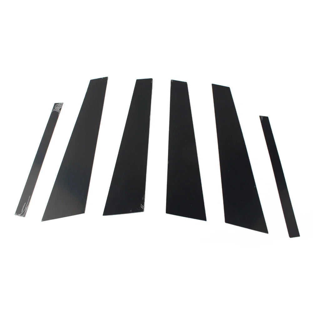 6 Pcs BC Pillar Post Trim for BMW 5 Series F10 (2011–2017)