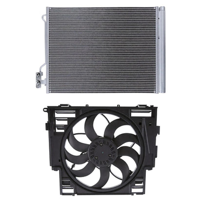 A/C Condenser for BMW 528i xDrive (2012–2016) 64536805453, 64537618770, 18067766