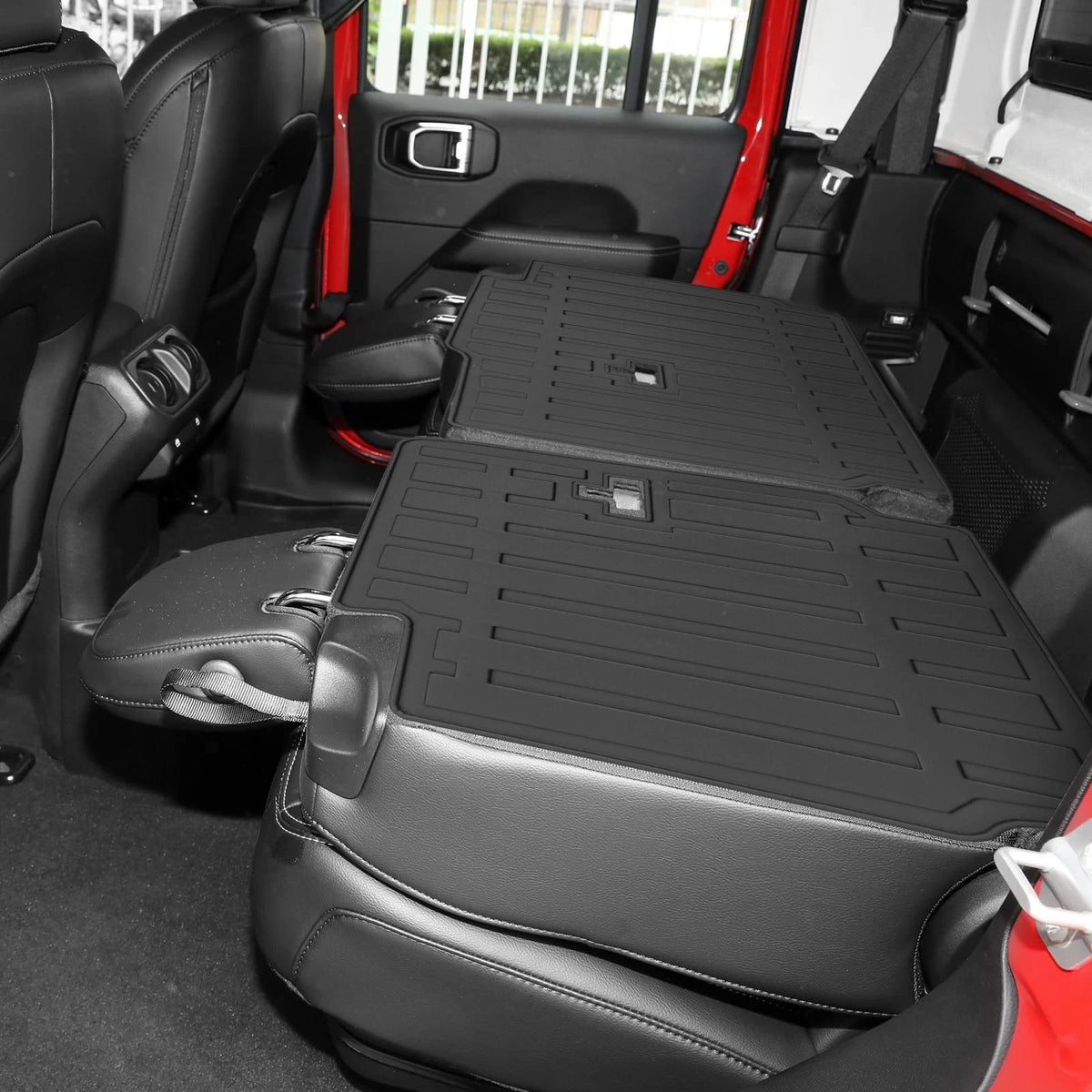 Rear Seat Backrest Mats for Jeep Gladiator JT (2020–2025) All Weather TPE