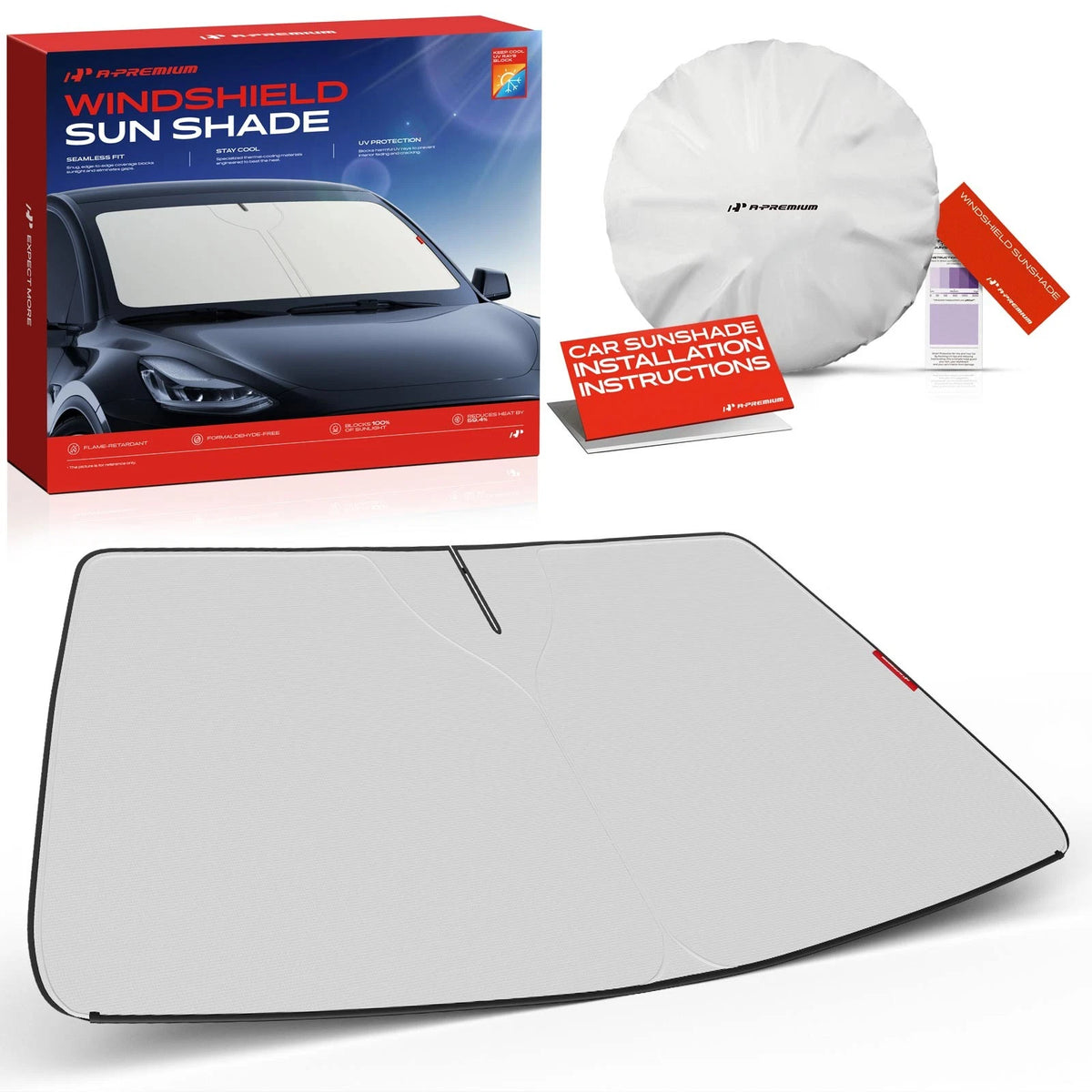 Front Windshield Sunshade for Nissan Frontier (2022–2026) - Frontier Sun Shade