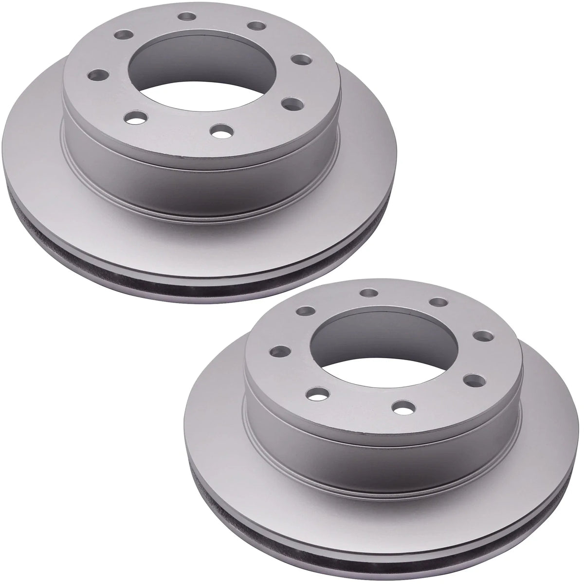 Set of 2 Rear Brake Disc Rotors 330mm Coated for GMC Savana 3500 (2003–2023)