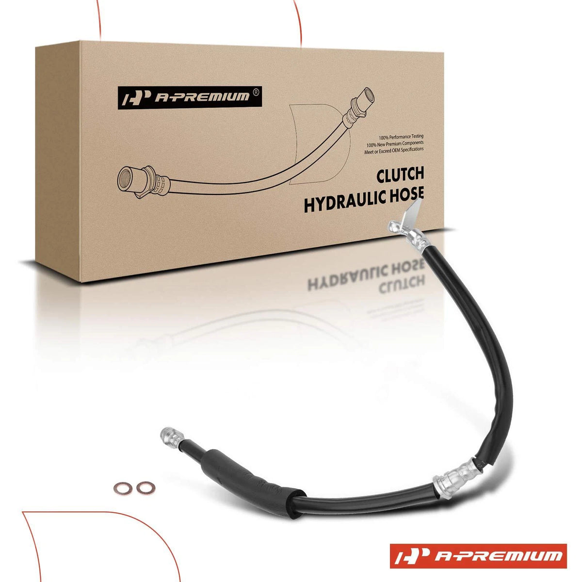 Clutch Hydraulic Hose Line for Mitsubishi Lancer (2002–2007) MR594664, H621891, 2209049