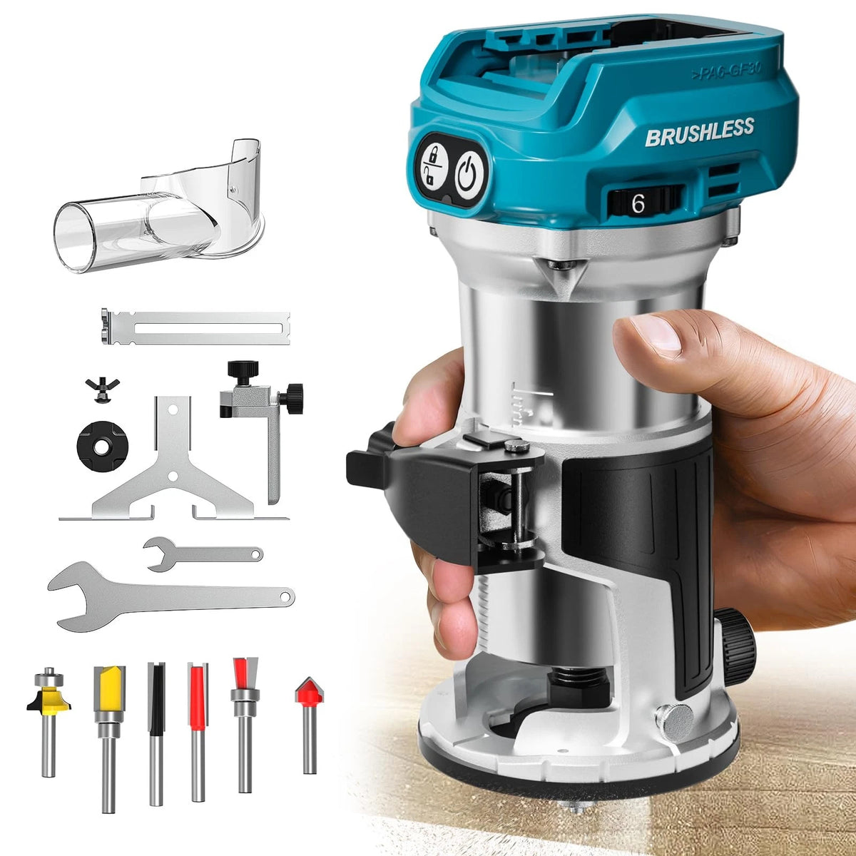 Cordless Compact Router for Makita (Tool Only)
