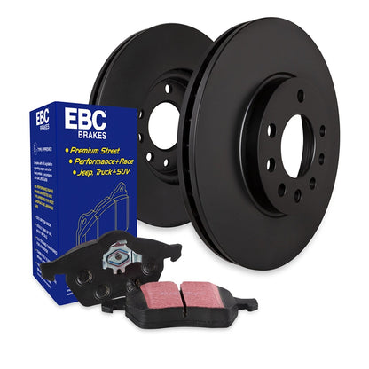Set of 2 Brake Disc and Pad Kits for Toyota Corolla Prizm