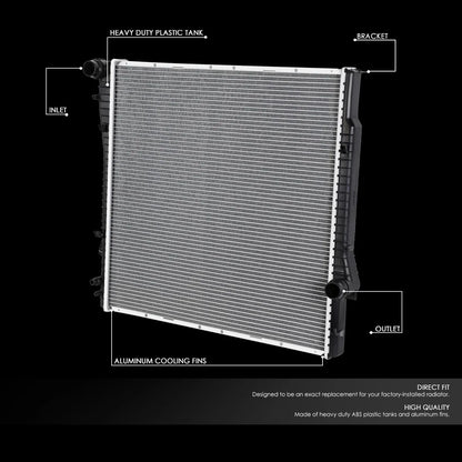 OE Style Full Aluminum Core Cooling Radiator for BMW X5 3.0L (2001–2006) DPI 2594