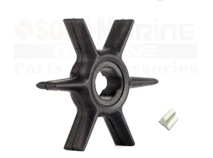 Water Pump Impeller with Key for Mercury Mariner 6 8 9.9 15 HP (1990–2023)