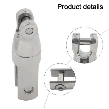 316 Stainless Steel Swivel Connector for Marine Anchoring Systems