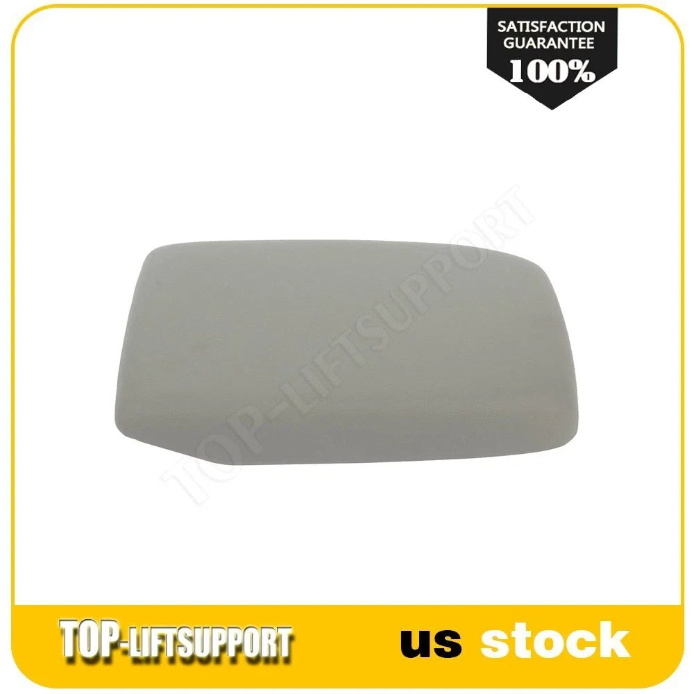 Gray PU Leather Armrest Center Console Cover for Toyota Highlander (2008–2014)