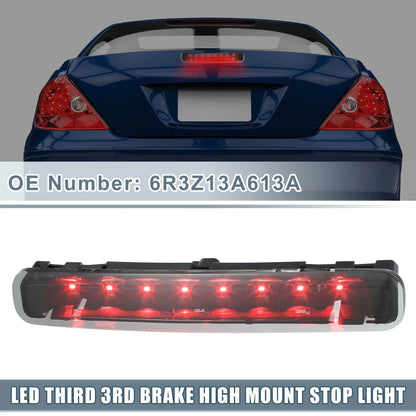High Mount Stop Light NO.6R3Z13A613A for Ford  Black Housing Smoked Lens