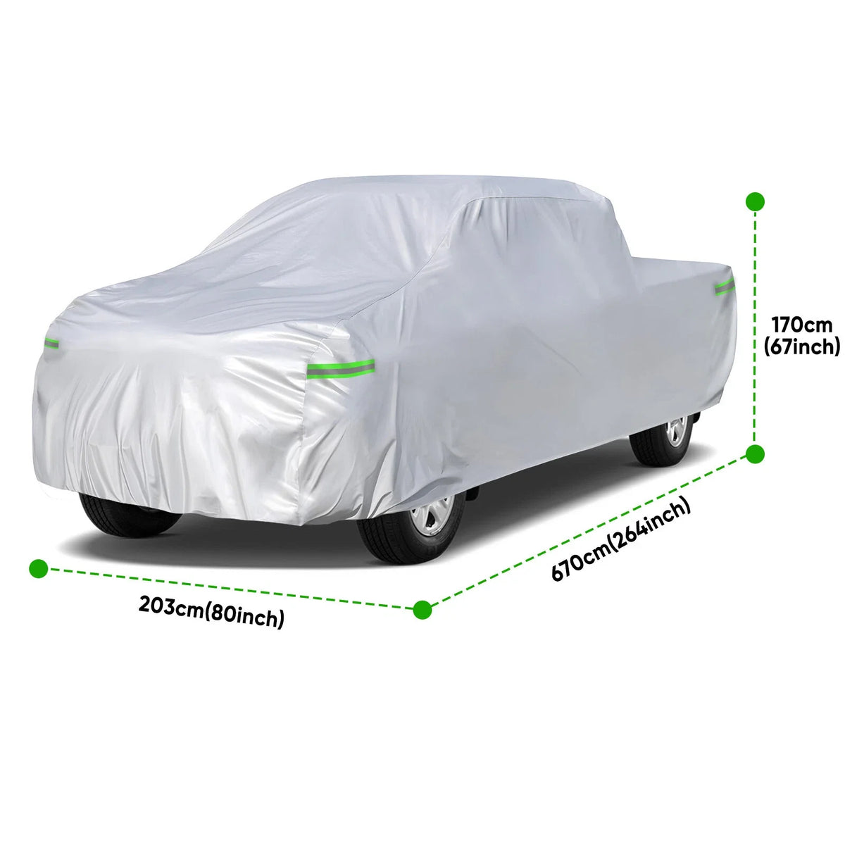 Car Cover for Chevrolet Silverado 1500 (2019–2023) Waterproof UV Protection