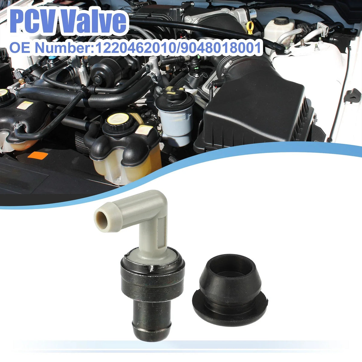 PCV Valve Grommet Kit for Toyota Camry 4Runner (No. 1220462010/9048018001)