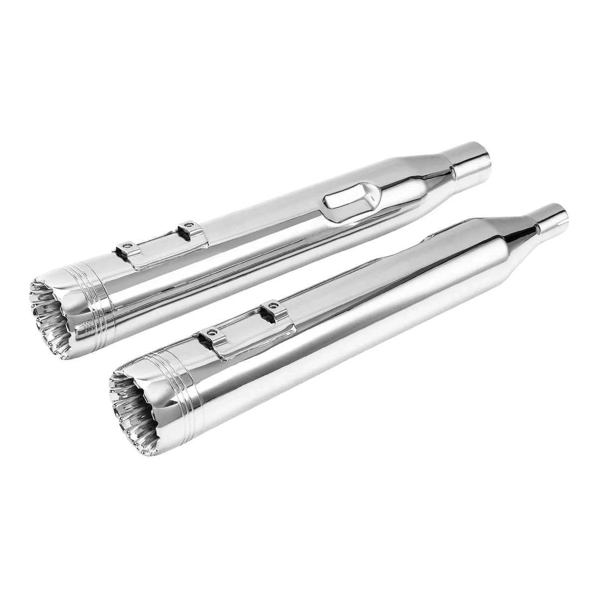 4" Slip-On Straight Mufflers for Harley Touring Street Glide (2017–2025)
