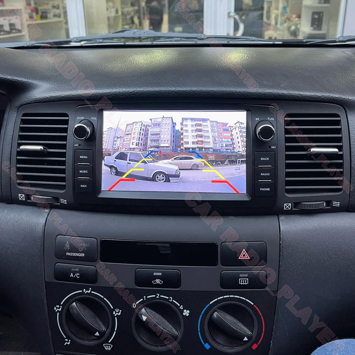 4X WIFI Car Stereo Radio GPS Navi Apple Carplay for Toyota Corolla (2000–2006)