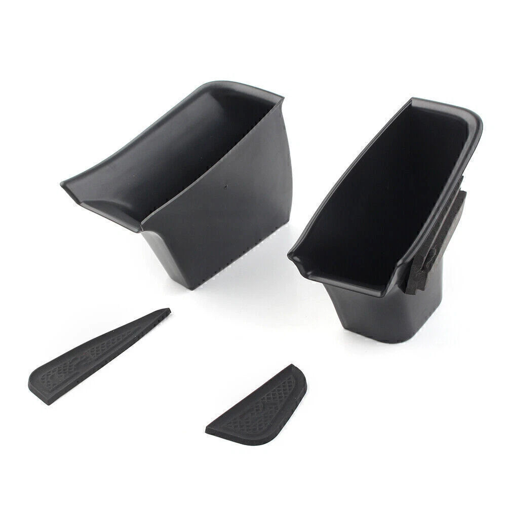 2X Front Door Handle Armrest Storage Box Tray for Audi Q7 (2016–2018)