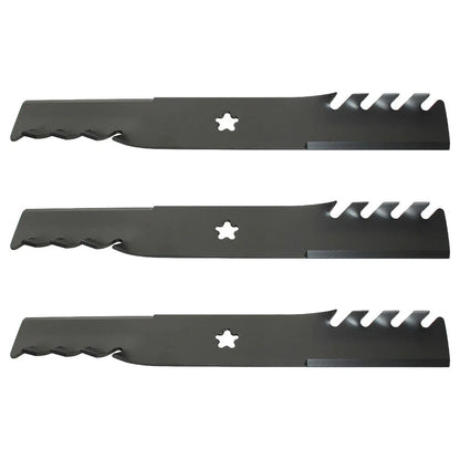 3X Toothed Mulching Blade for AYP (Fits 187254)