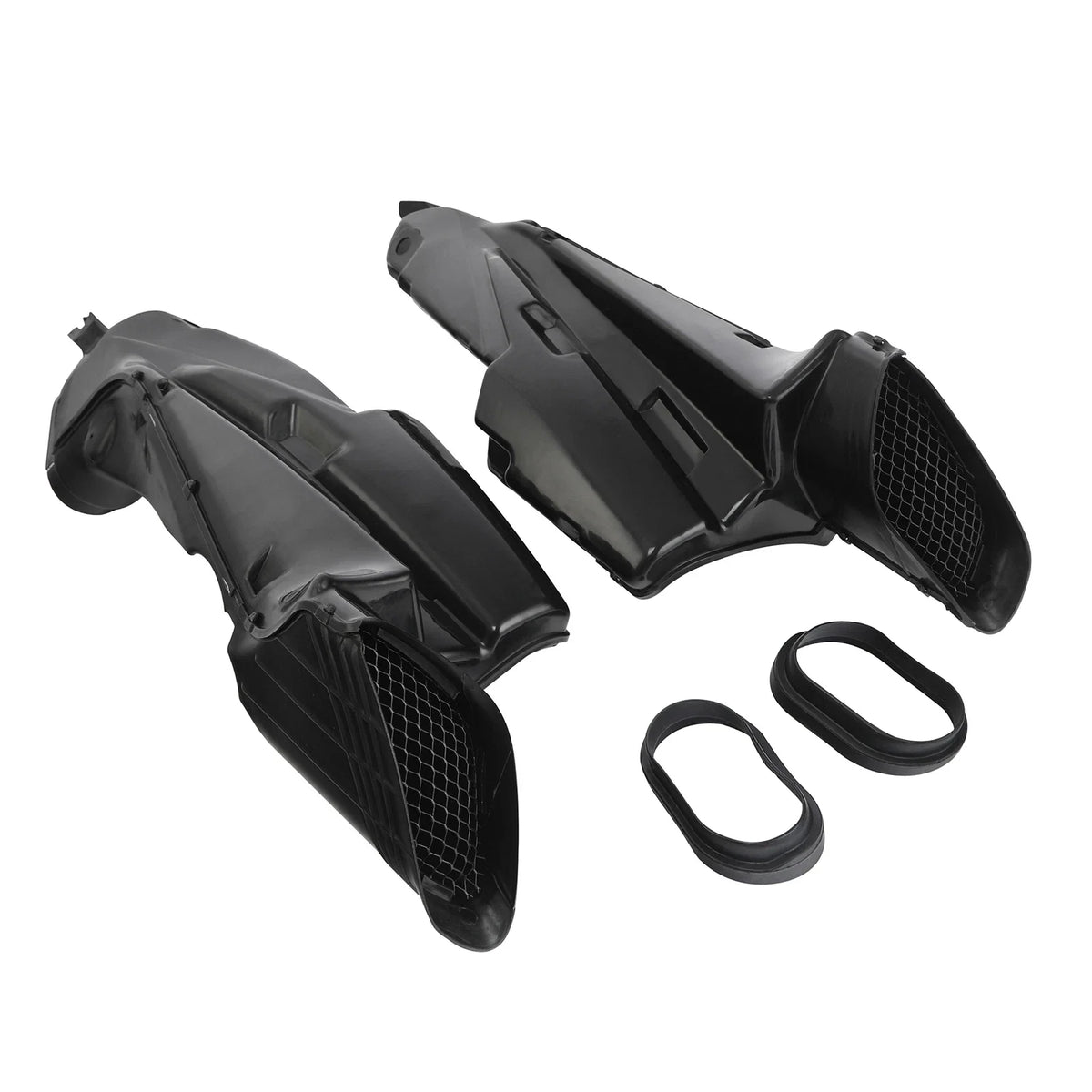 Ram Air Tubes Duct Intake for Suzuki GSXR600 GSX-R750 (2006–2007) Black