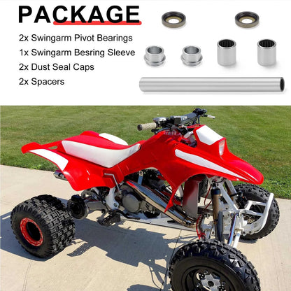 Swingarm Needle Bearing Bushing Kit for Honda Fourtrax TRX250R (1988–1989)