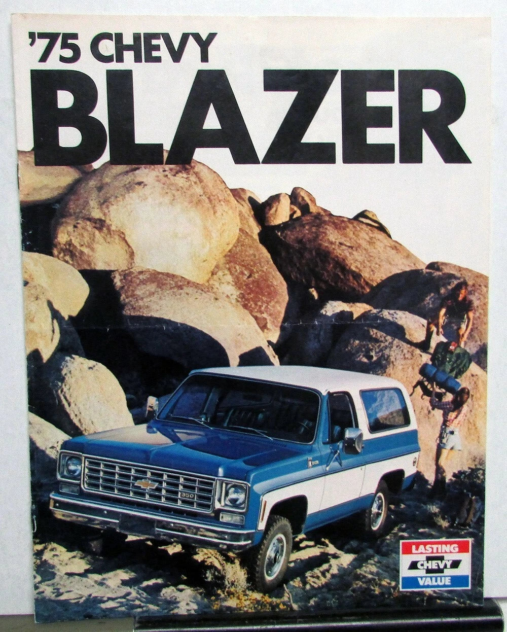 Chevrolet Blazer Truck Sales Brochure Original (1975)