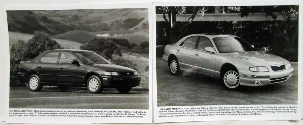 Press Kit for Mazda Protege Miata Millenia 626 RX-7 (1995)