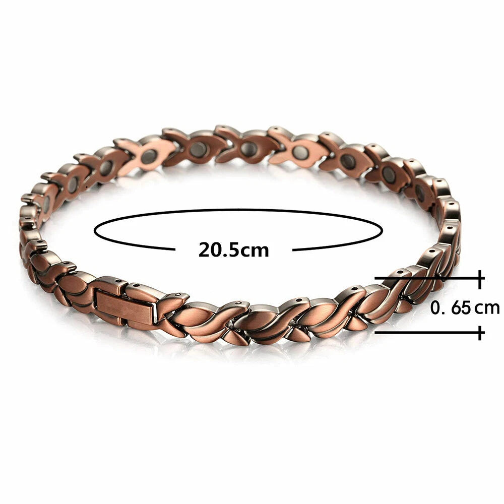 Fishtail Magnetic Therapy Bracelet for Arthritis Pain Relief