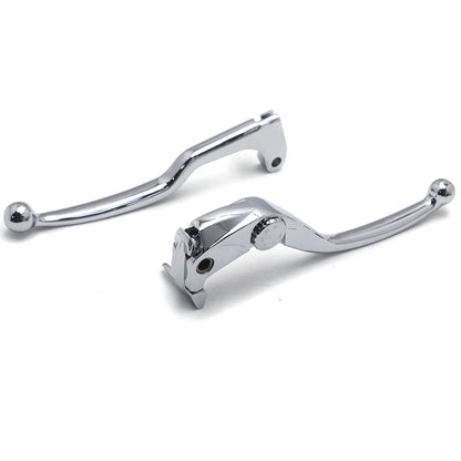 Chrome Brake Clutch Levers for Honda CBR600RR (2007–2024), CBR1000RR (2008–2024)