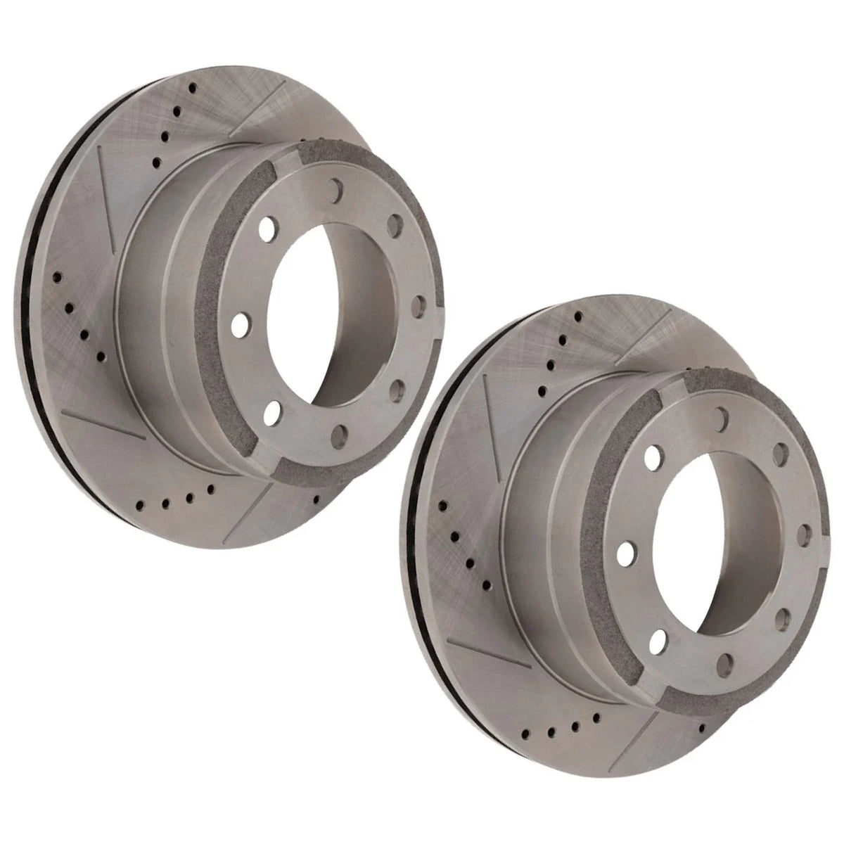 Rear Brake Disc Rotors for Ford F250 F350 Super Duty (2012–2023)