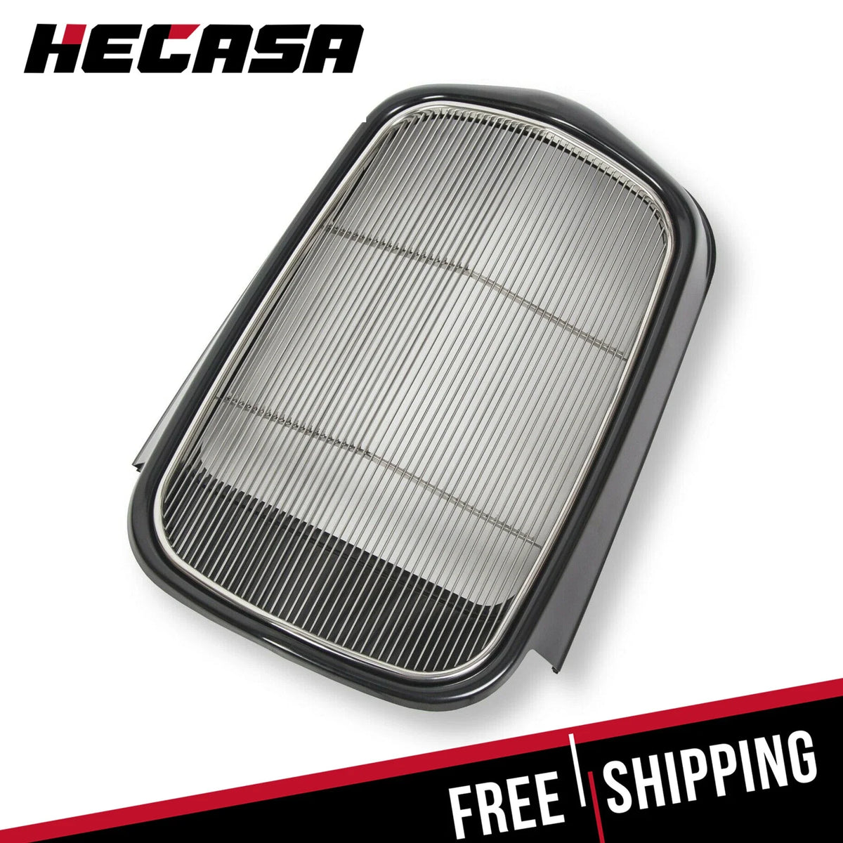 Front Grille Shell + Stainless Grill Insert for 1932 Model B/BB/18