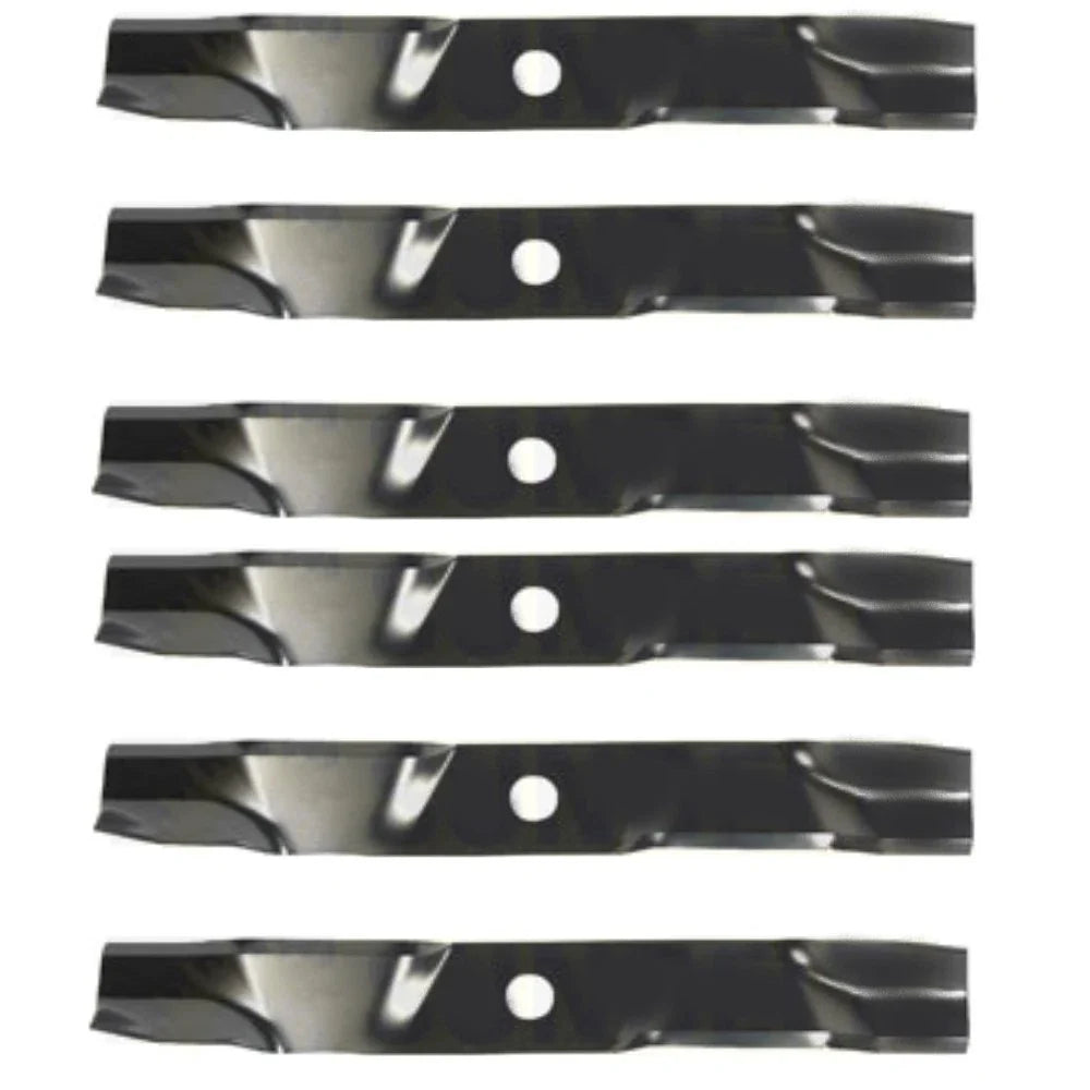 Set of 6 Mulching Blades for Exmark Toro (Fits 103-6392) 18" X 15/16"