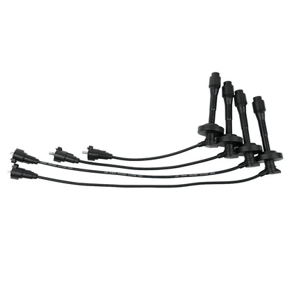 4X Spark Plug & Wire for Toyota Corolla Chevrolet Prizm (1998–1999) 671-4169