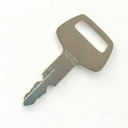 5pc HD62 Ignition Keys for Hyundai Excavator Dozer Skidsteer