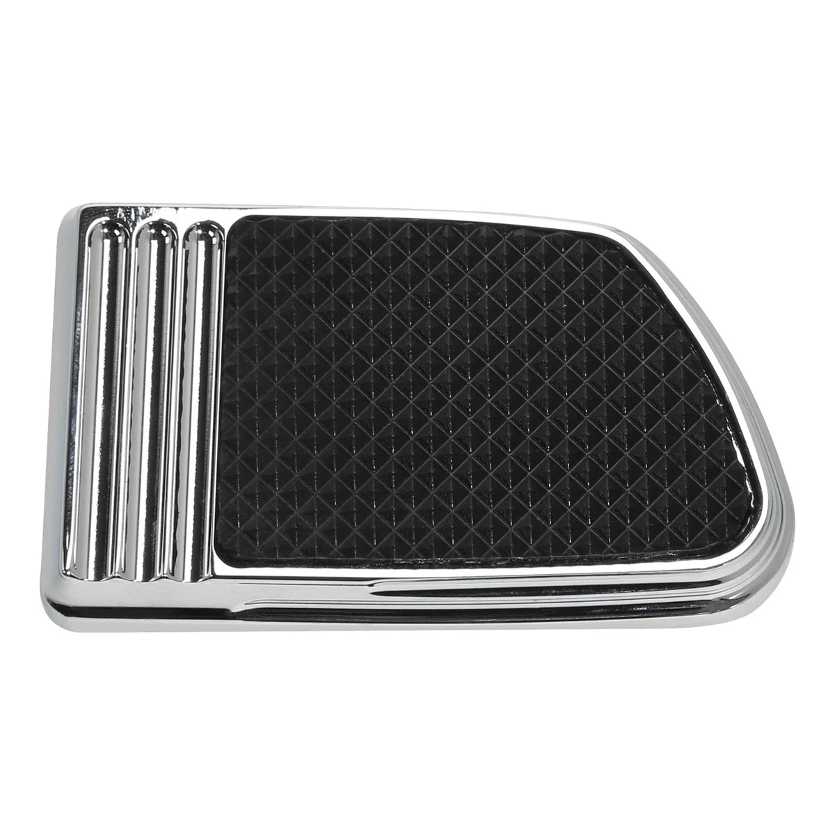 Chrome Brake Pedal Pad for Harley Dyna (1993–2017), Softail (1984–2017), Sportster XL (2014–2022)