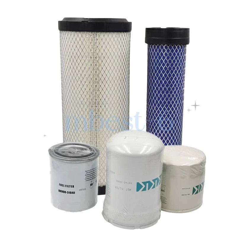 Filter Kit for Kubota SVL75-2 (SN 26158 & Above) Skid Steer Loaders