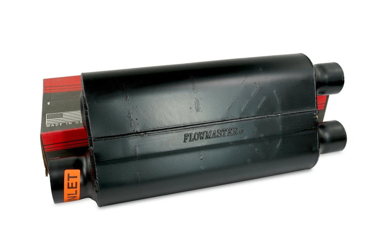 2.5" Dual Exhaust Kit for Chevy Avalanche (2007–2013) - Flowmaster 50 HD DW Tip