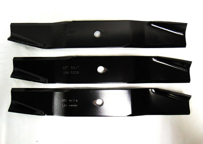 Set of 3 Hi Lift Blades for Spartan Lawn Mower