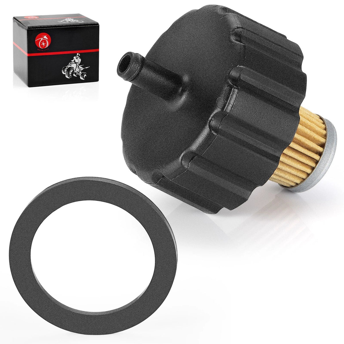 Fuel Filter and Gasket for Yamaha Golf Cart G2 G2-A G2A (1985–1991)